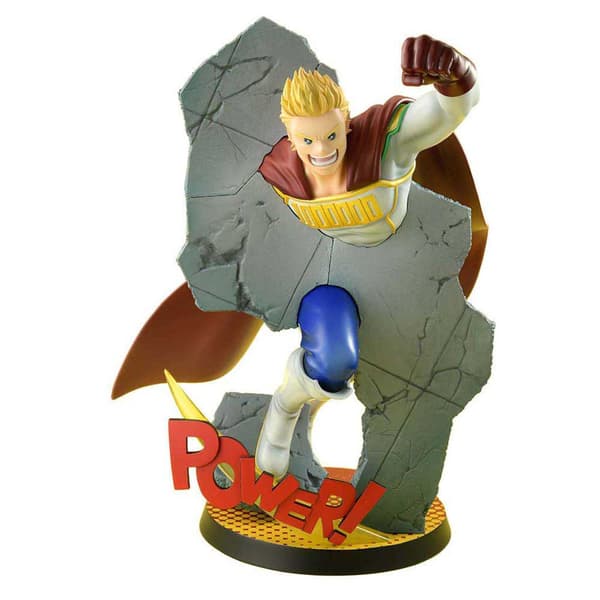 Bellfine Tégata Hero Suits Ver. Pvc 1/8 Mirio 22 Cm Min Helt Akademia Statue Gul