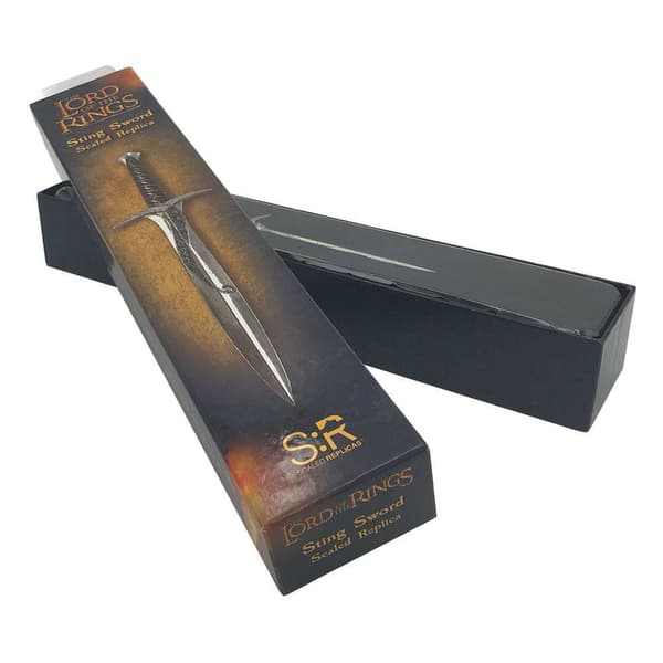 Factory Entertainment Sværd Baggins Bilbo 15 Cm Mini Replika Det Herre Af Det Ring Søvfarvet