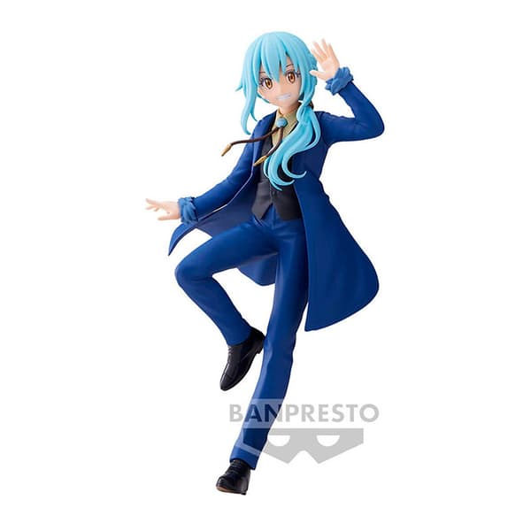 Banpresto Hahmo Rimuru Tempest 10th Anniversary That Time I Got Reincarnated As A Slime 16 Cm Sininen