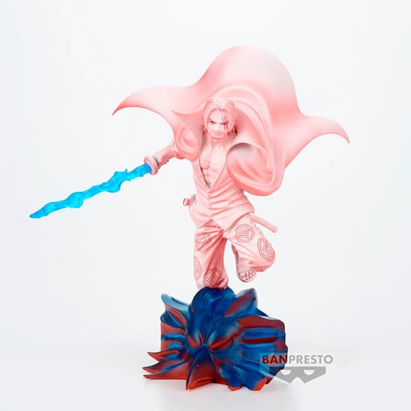 Banpresto Hahmo Shanks Senkozekkei Film Red One Piece 11 Cm Pinkki