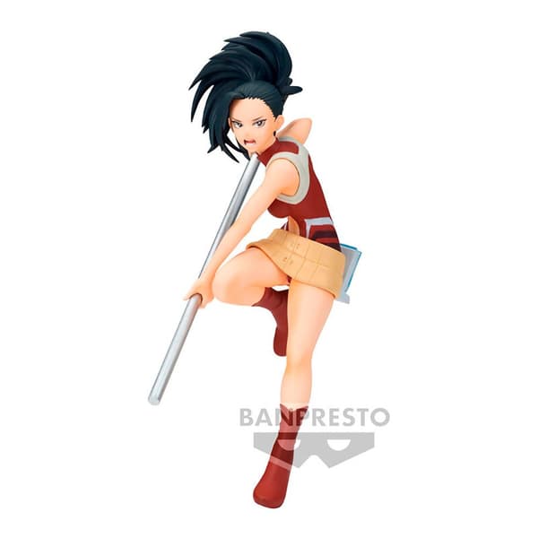 Banpresto Hahmo Momo Yaoyorozu Creati Amazing Heroes My Hero Academia 14 Cm Oranssi