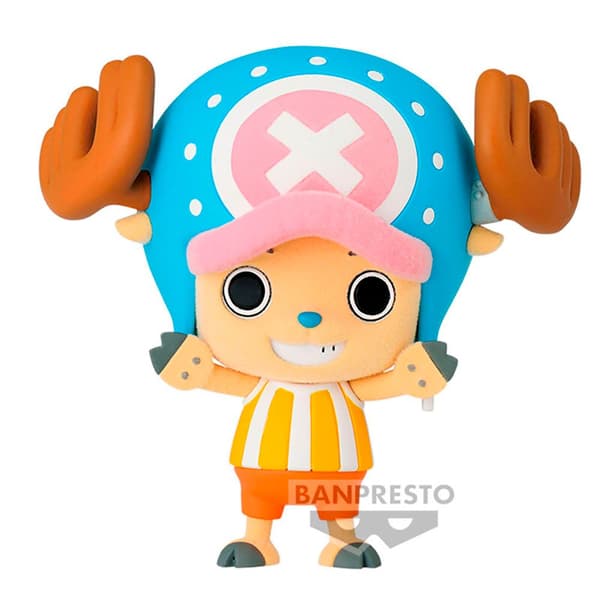 Banpresto Figur Tony Chopper One Piece Fluffy Puffy 6 Cm Flerfarvet