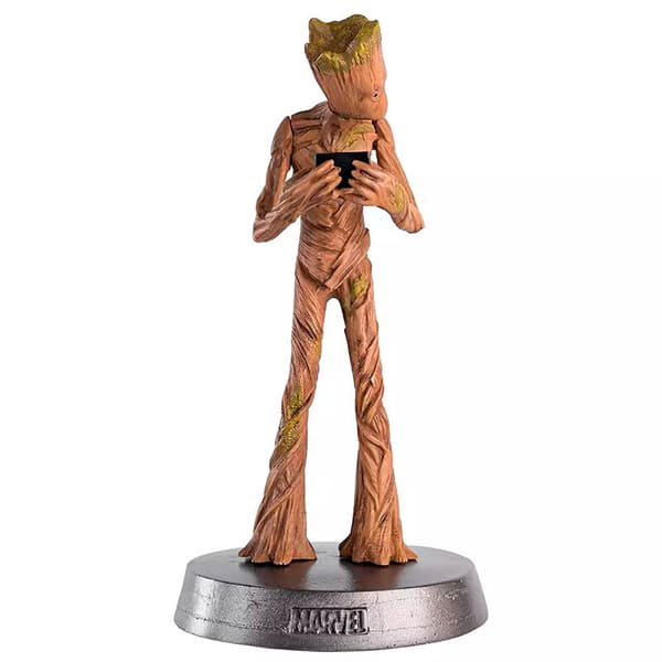 Eaglemoss Hero Collector Figur Groot Heavyweights Infinity Wars Avengers Marvel Gylden
