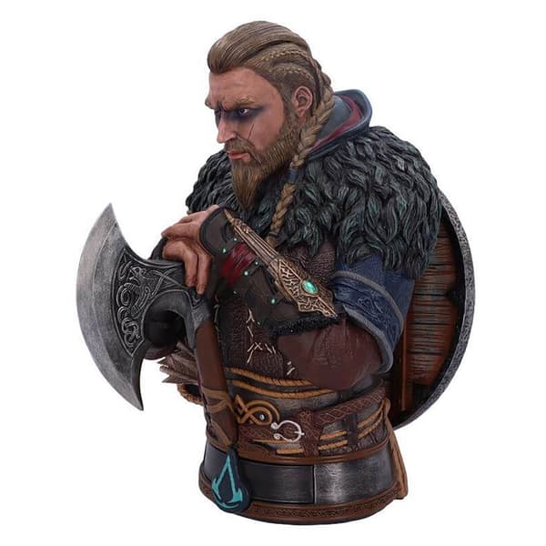 Nemesis Now Buste Assassins Creed Valhalla Eivor Brun