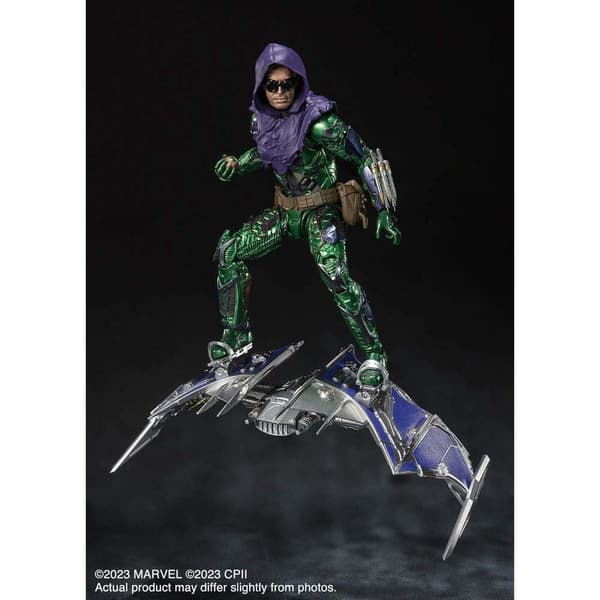 Bandai Tamashii Nations Figur S.h. Figuarts Green Goblin 15 Cm Marvel Grøn
