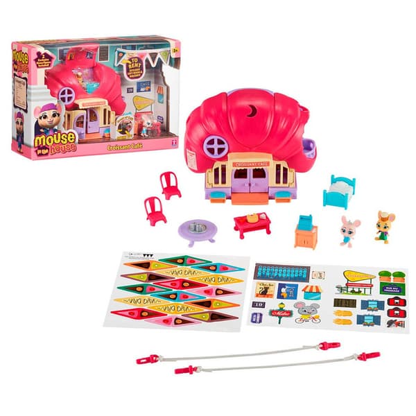 Bandai Playset Croissant Café Flerfarvet