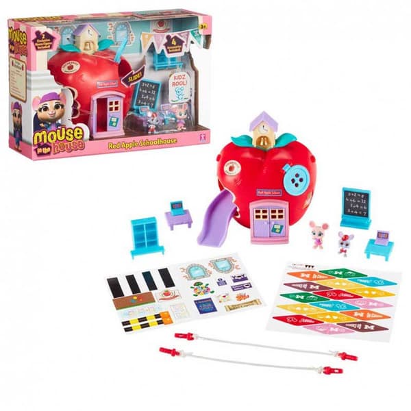 Bandai Playset El Cole Red Apple Flerfärgad