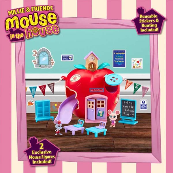 Bandai Playset El Cole Red Apple Flerfärgad