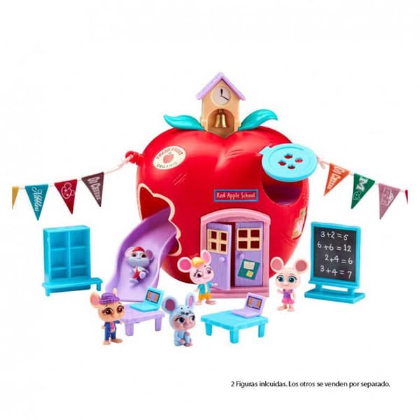Bandai Playset El Cole Red Apple Flerfärgad