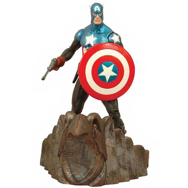 Marvel Captain America Select Eaglemoss Hero Collector 18 Cm Figur Flerfarvet