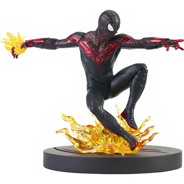 Diamond Select Miles Morales Spiderman Ps5 Gallery Comid 23 Cm Monivärinen