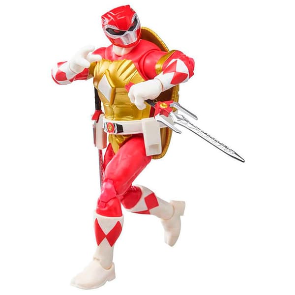 Power Rangers Ninja Turtles Raphael And Foot Soldier Power Ninjas 15 Cm Flerfarvet