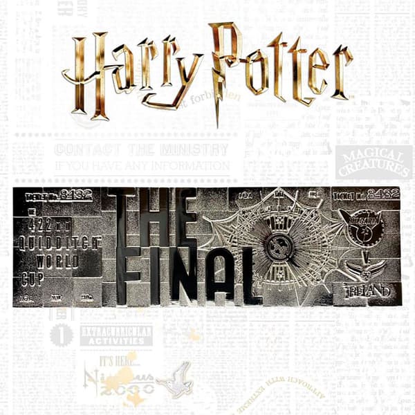 Harry Potter World Cup Limited Edition Metalic Billet Quidditch Flerfarvet