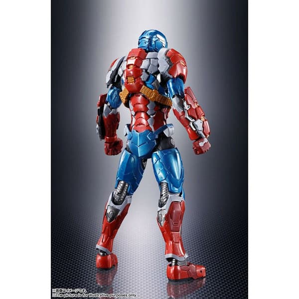 Tamashi Nations Sh Figuarts Capitan America Tech-on Avengers Marvel 16 Cm Flerfarvet