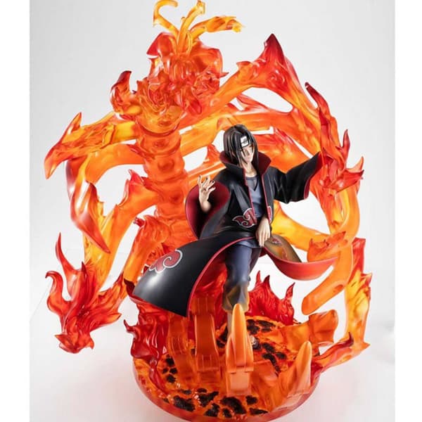 Megahouse Uchiha Itachi Susano Precious G.e.m. Naruto 38 Cm Figure Orange