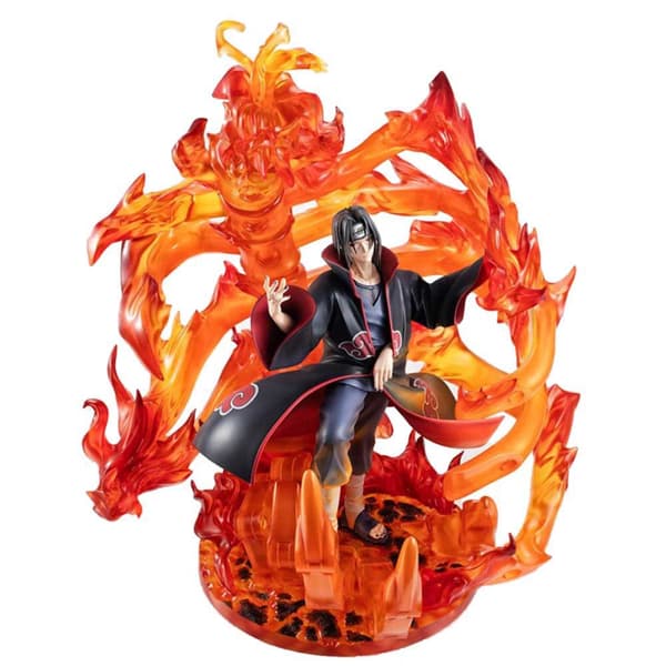 Megahouse Uchiha Itachi Susano Precious G.e.m. Naruto 38 Cm Figure Orange