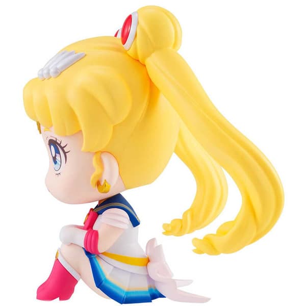 Megahouse Super Sailor Moon Lookup Pretty Guardian Sailor Moon 11 Cm Pretty Soldier Sailor Moon Figure Gul