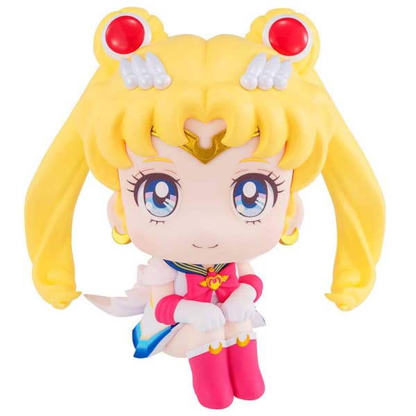 Megahouse Super Sailor Moon Lookup Pretty Guardian Sailor Moon 11 Cm Pretty Soldier Sailor Moon Figure Gul