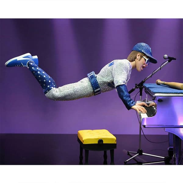 Neca Hahmo Elton John Deluxe Clothed Live In 75 20 Cm Sininen