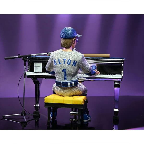 Neca Hahmo Elton John Deluxe Clothed Live In 75 20 Cm Sininen