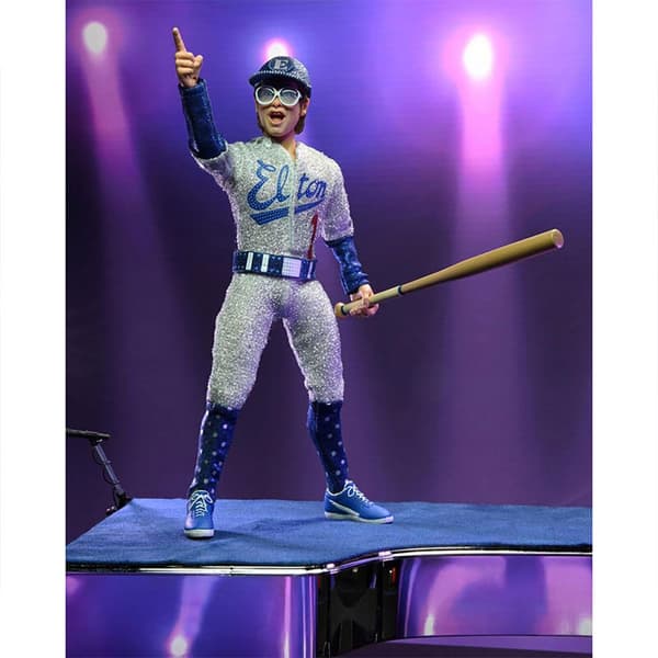 Neca Hahmo Elton John Deluxe Clothed Live In 75 20 Cm Sininen