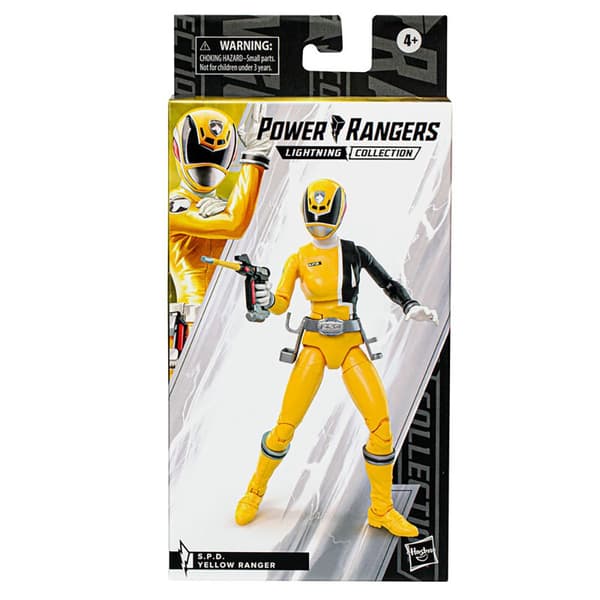 Hasbro Figur S.p.d Yellow Ranger Lightning Collection Power Rangers 15 Cm Gul