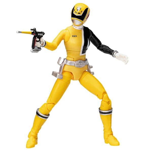 Hasbro Figur S.p.d Yellow Ranger Lightning Collection Power Rangers 15 Cm Gul
