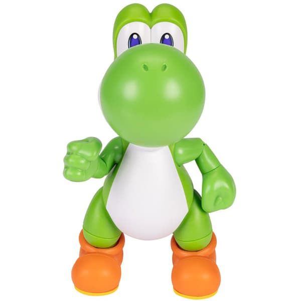 Jakks Pacific Hahmo Yoshi Lets Go Super Mario Bros 36 Cm Kultainen