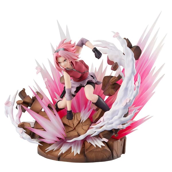 Megahouse Haruno Sakura 3 Galds Dx Naruto 38 Cm Figure Rosa