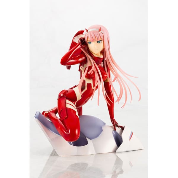 Kotobukiya Darling In The Franxx Pvc Statue 1/7 Zero Two 17 Cm Punainen