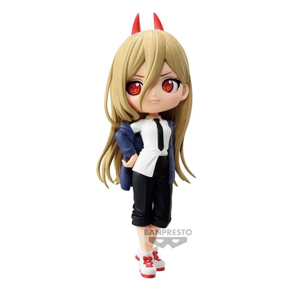 Banpresto Hahmo Q Posket Chainsaw Man Power 14cm Musta