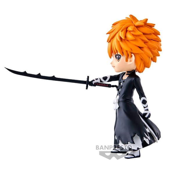 Banpresto Figur Ichigo Kurosaki Thousand Year Blood Vol 2 Bleach Q Posket 14 Cm Orange