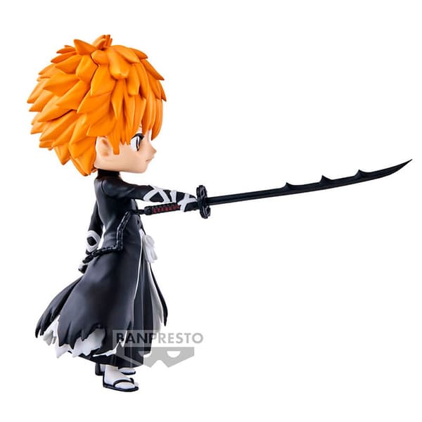 Banpresto Figur Ichigo Kurosaki Thousand Year Blood Vol 2 Bleach Q Posket 14 Cm Orange