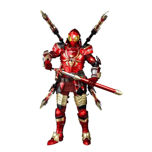 Beast Kingdom Toys Figur Dynamic 8ction Medieval Knight 20 Cm Marvel Röd