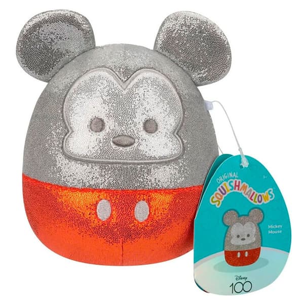 Jazwares Leksak Set Disney 100 B 12 Cm Squishmallows Flerfärgad