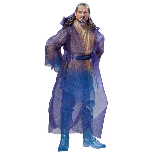 Hasbro Hahmo Qui-gon Jinn Force Spirit 15 Cm Star Wars Violetti