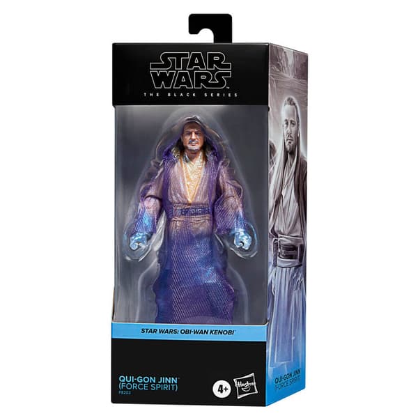 Hasbro Hahmo Qui-gon Jinn Force Spirit 15 Cm Star Wars Violetti