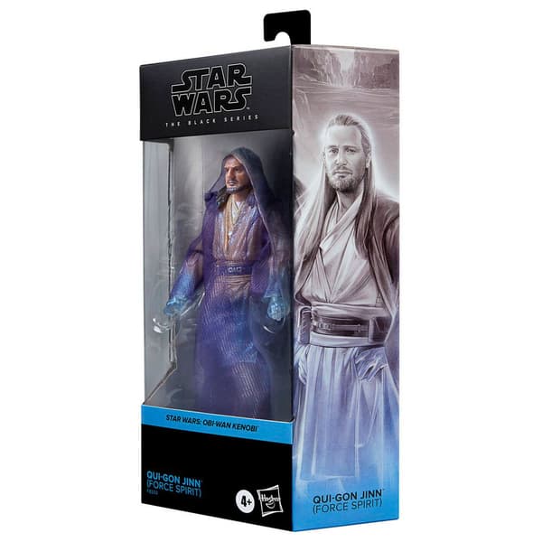Hasbro Hahmo Qui-gon Jinn Force Spirit 15 Cm Star Wars Violetti
