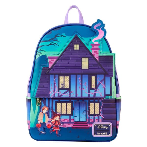 Loungefly Rygsæk Sisters House Hocus Pocus Sanderson Flerfarvet