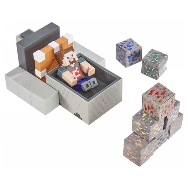 Minecraft Minecart Mayhem Playset Monivärinen 6 Years