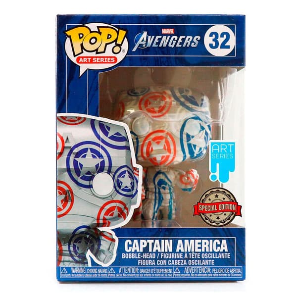 Funko Pop Patriotic Age Captain America Exclusive Flerfarvet