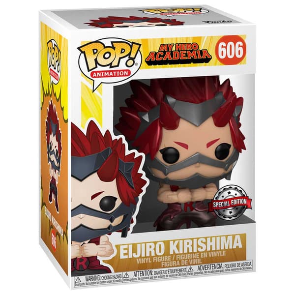 Funko Pop Specialutgåva My Hero Academia Eijiro Kirishima Flerfärgad