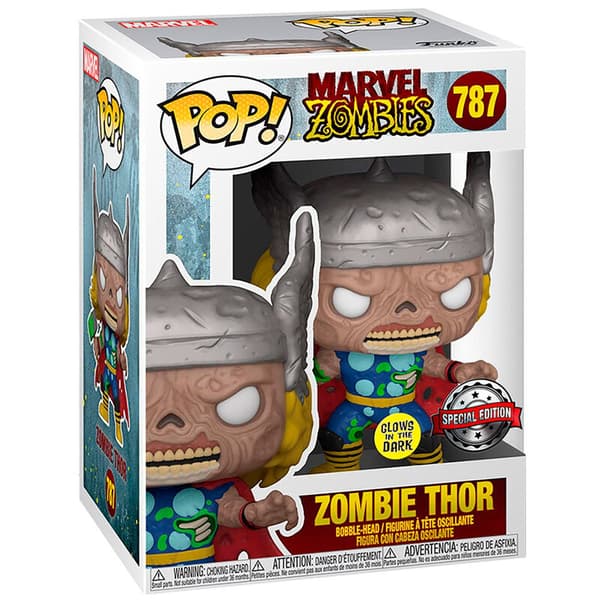 Funko Pop Marvel Zombies Thor Exclusive Flerfarvet