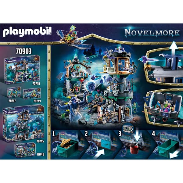 Playmobil Violet Vale-vogn Af Mercaderes Novelmore Flerfarvet