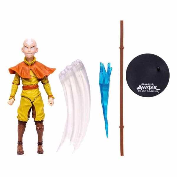 Mcfarlane Figur Avatar The Last Airbender Aang Avatar Flerfärgad