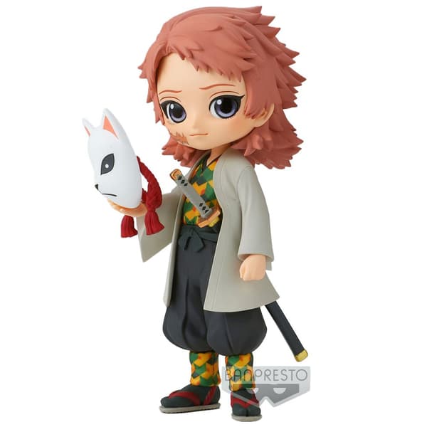 Bandai Qposket Figur Demon Slayer Sabito Ver A Flerfarvet