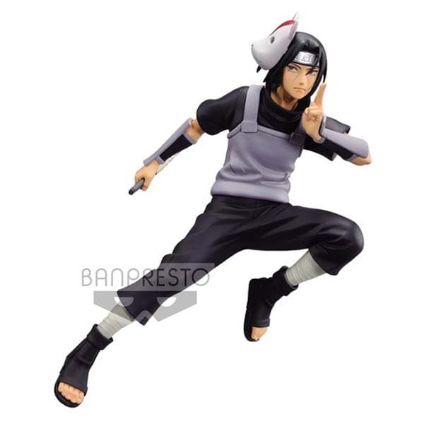 Bandai Hahmo Naruto Shippuden Uchiha Itachi Ii Vibration Stars Harmaa