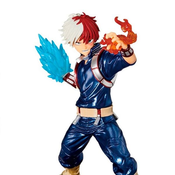 My Hero Academia Speciel The Amazing Heroes Figur Shoto Todoroki Flerfarvet
