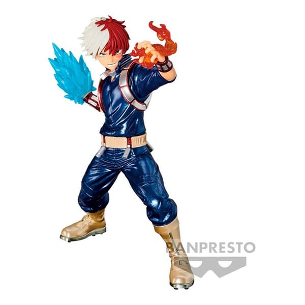 My Hero Academia Speciel The Amazing Heroes Figur Shoto Todoroki Flerfarvet
