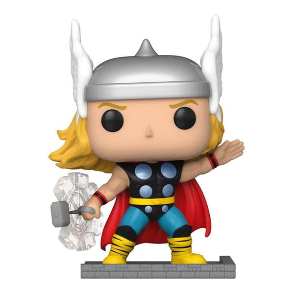 Funko Figur Vinilo Comic Thor Classic Marvel Pop Flerfärgad